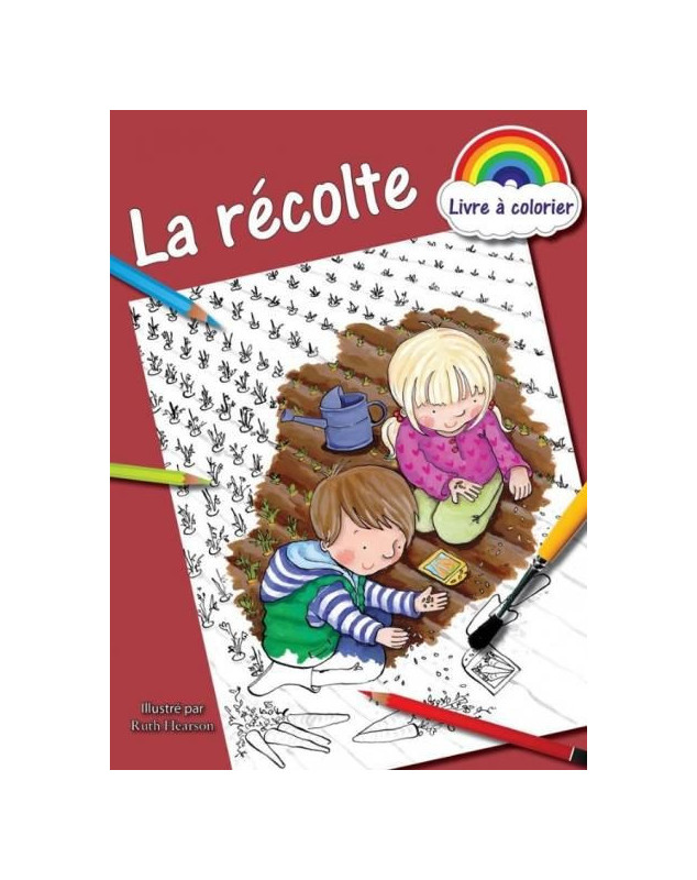 La récolte Livre à colorier