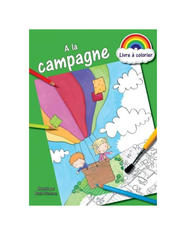 A la campagne - Livre à colorier