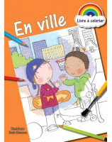 En ville - Livre à colorier