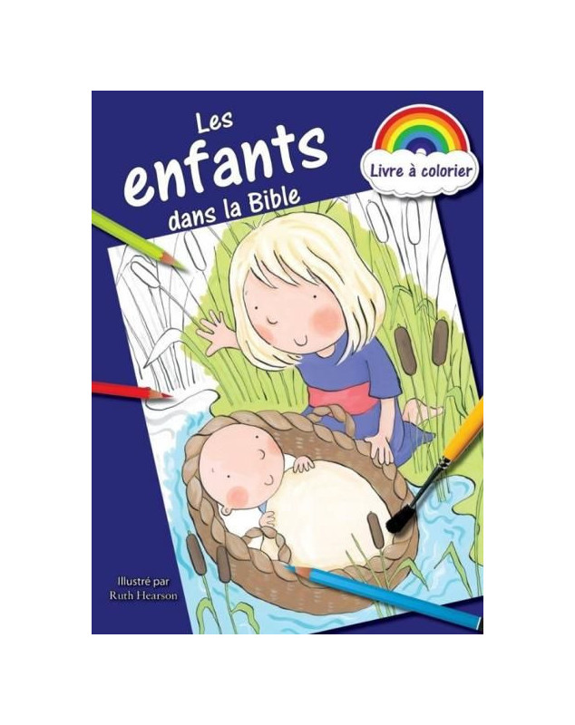 Les enfants de la Bible - Livre à colorier