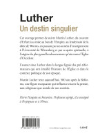 Luther - Un destin singulier - Pierre Fanguin - Librairie chrétienne 7ici