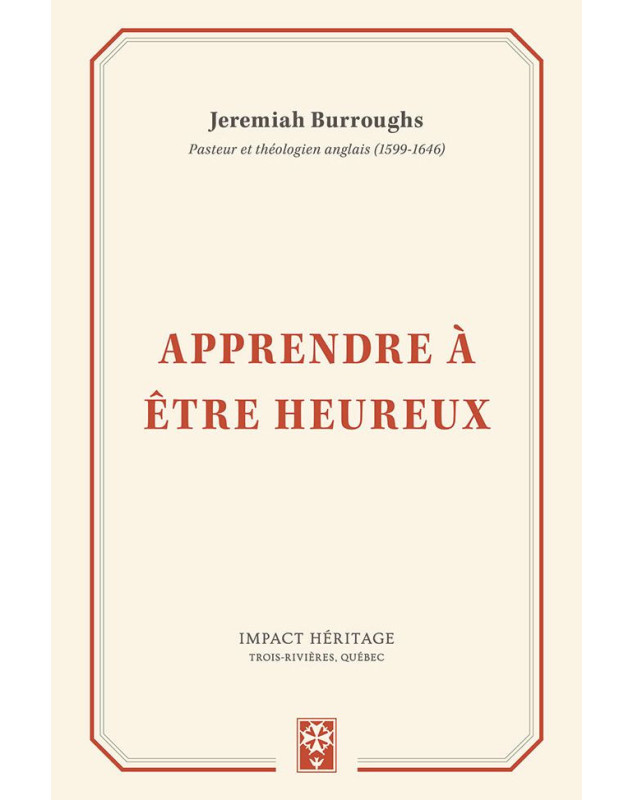 Apprendre à être heureux