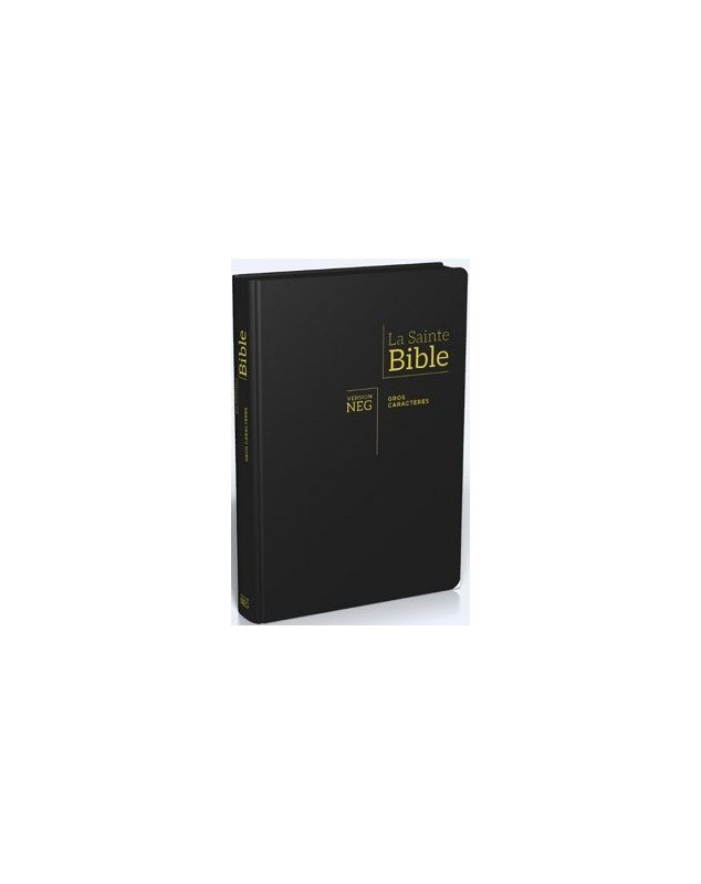 Bible SEGOND 1979 NEG Gros caractères noire avec onglets