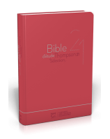 Bible d'étude Thompson 21 Sélection couverture rouge souple