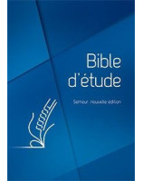 Bible d'étude Semeur 2018 rigide bleue