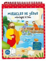 Miracles de Jésus, coloriages à l'eau