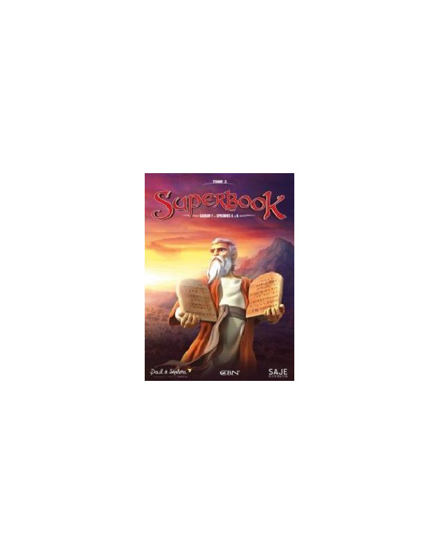 DVD Superbook tome 2, saison 1 épisodes 4 à 6