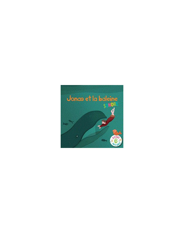 Jonas et la baleine, livre sonore 6 sons et images