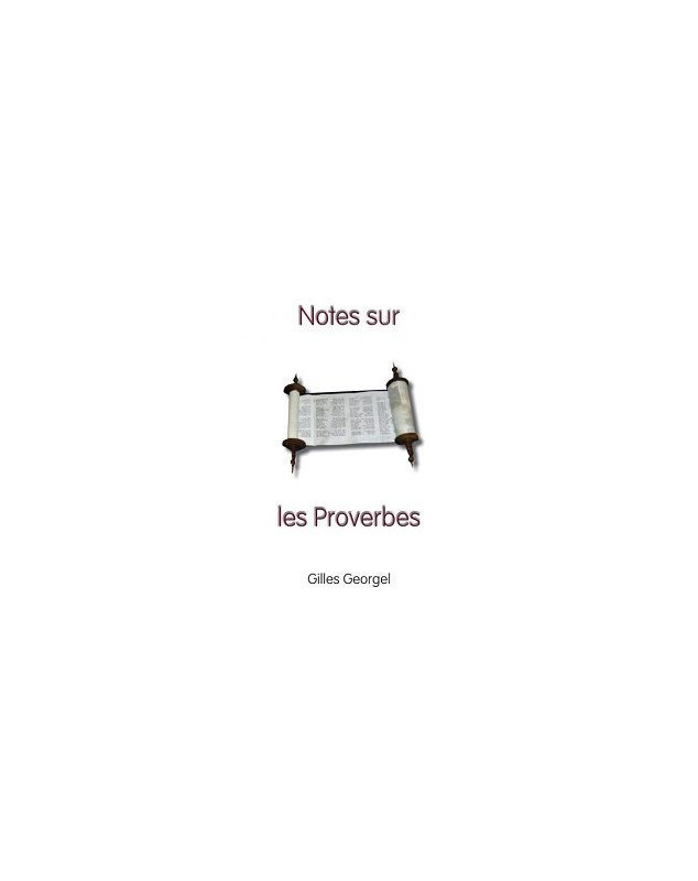 Notes sur les Proverbes