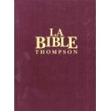 Bible Thompson Version Segond Colombe grenat rigide