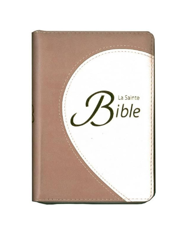 Bible Compacte Segond 1910  duotone framboise