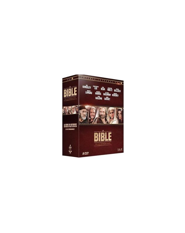 DVD La Bible De la Genèse aux 10 commandements. Coffret