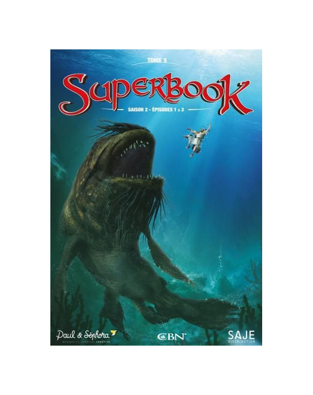 DVD Superbook Tome 5