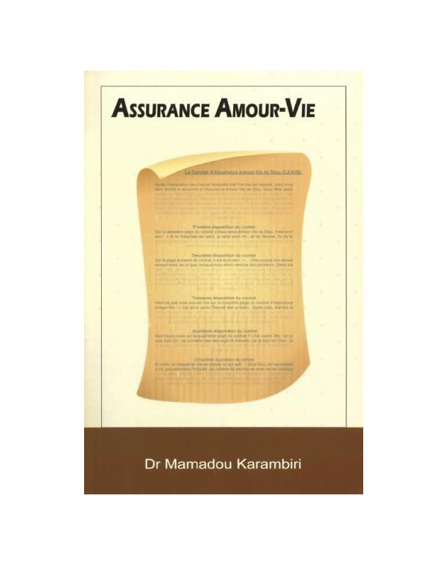 Assurance amour-vie - Librairie chrétienne 7ici