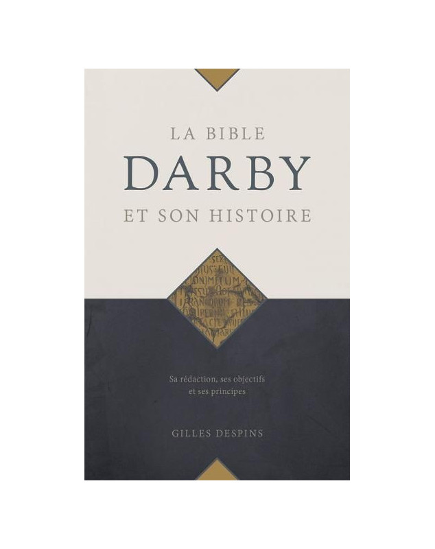 La Bible Darby et son histoire