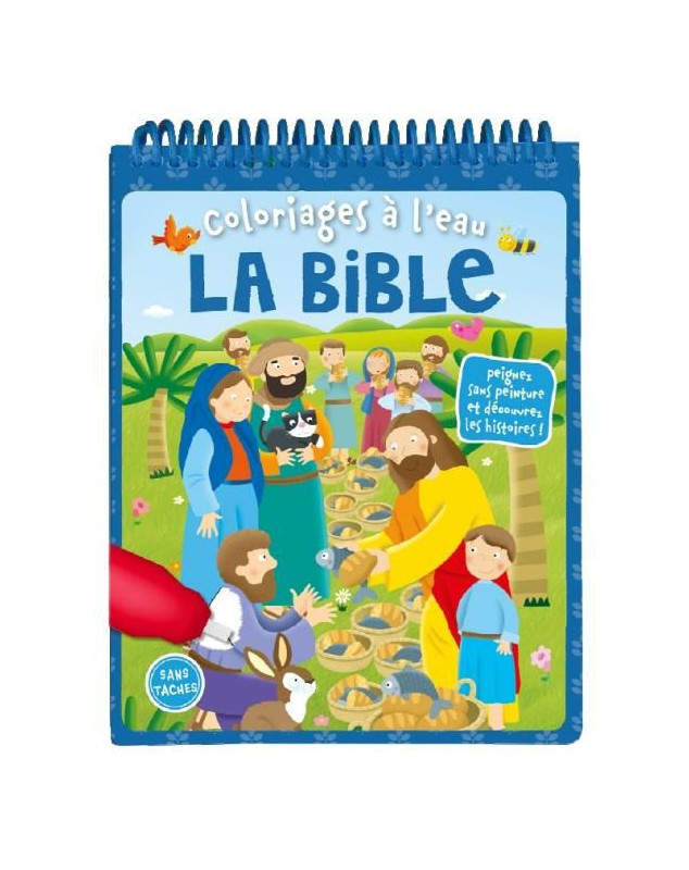 La Bible, coloriages à l'eau