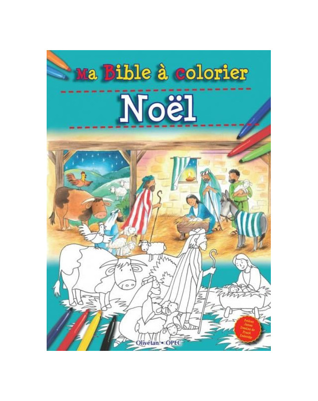 Ma Bible à colorier Noël