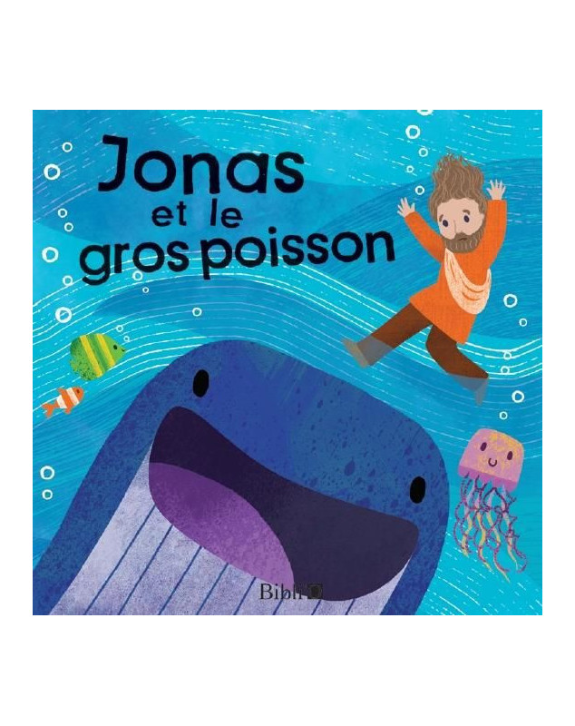 Livre pour le bain Jonas et le gros poisson