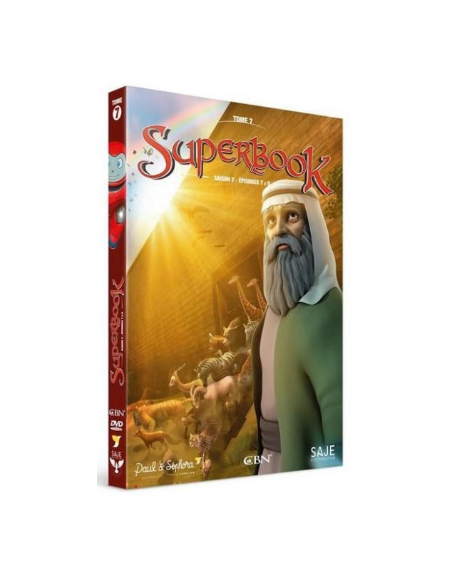 DVD Superbook Tome 7 Saison 2 épisode 7 à 9