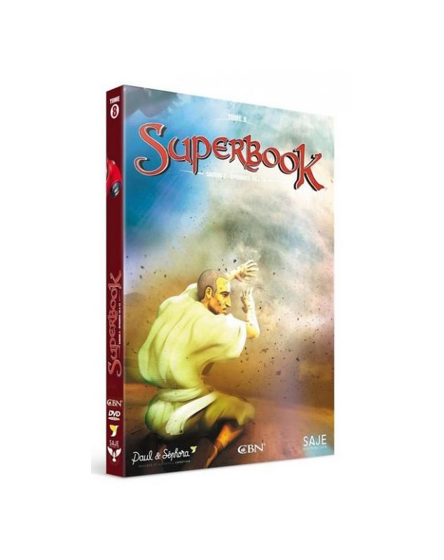 DVD Superbook Tome 8 Saison 2 épisode 10 à 13