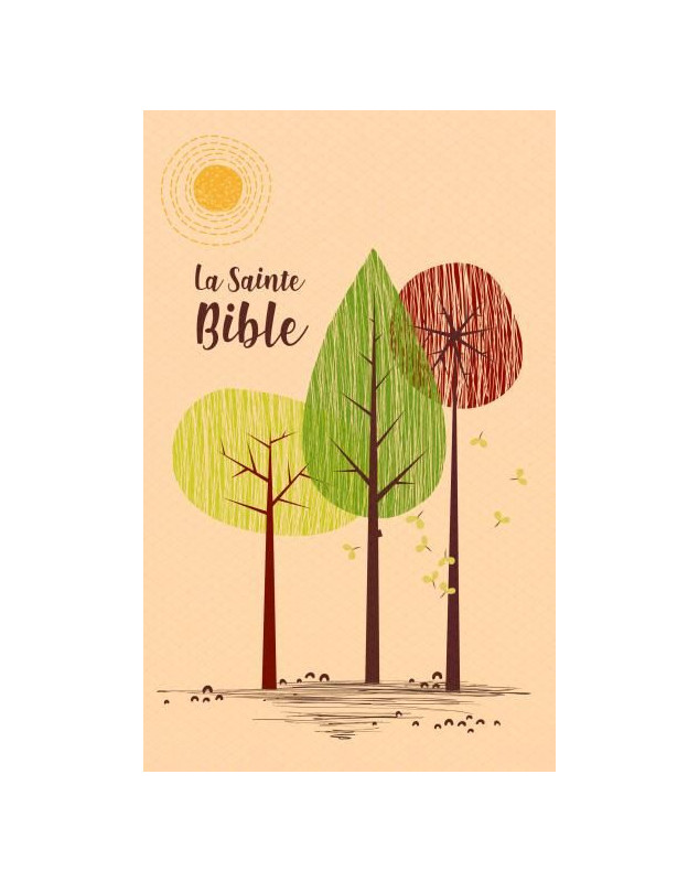 Sainte Bible Louis Segond 1910 tranche or beige