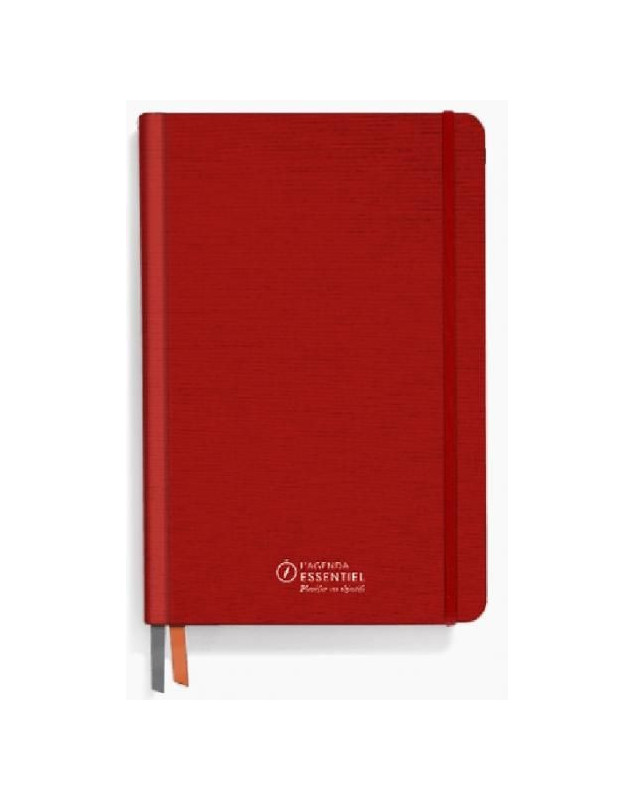 Agenda L'essentiel rouge