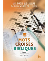 Mots croisés bibliques pour adultes Force 3-4