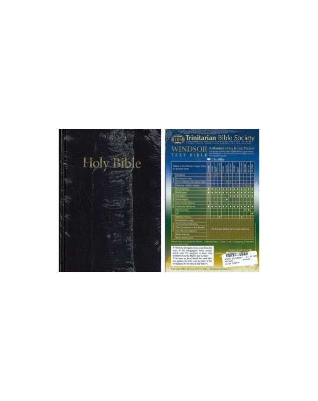 Bible en Anglais King James version