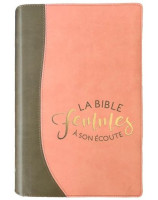 Bible femmes à son écoute couverture souple sable et pamplemousse - Librairie chrétienne en ligne 7ici