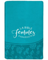 Bible femmes à son écoute couverture turquoise