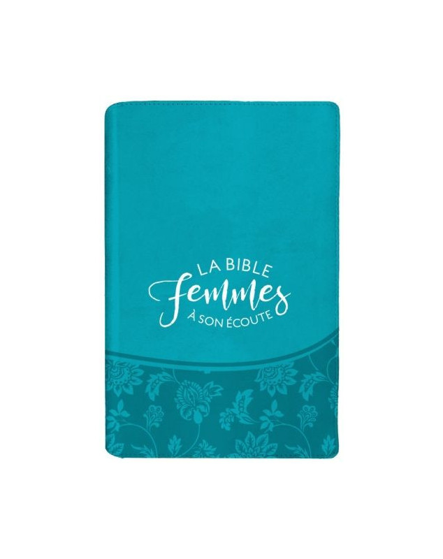 Bible femmes à son écoute couverture turquoise