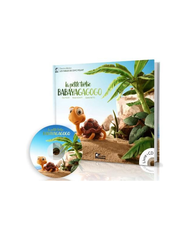 La petite tortue Babayagagogo. Livre + CD