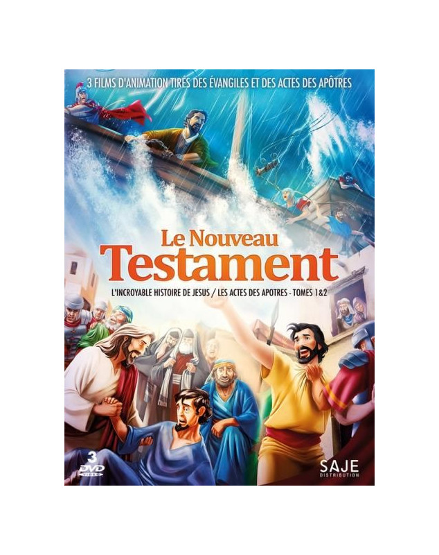 DVD Coffret Le nouveau testament en dessins animés