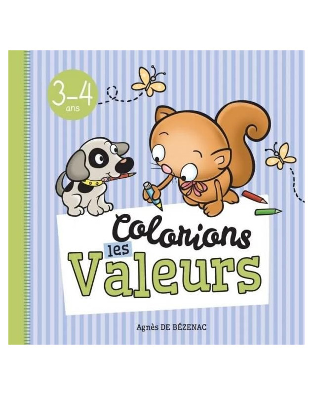 Colorions les valeurs (3-4 ans)