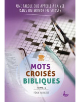 Mots croisés bibliques pour adultes tome 4