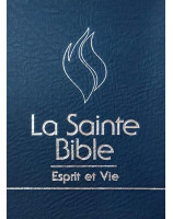 Bible d'étude Esprit et Vie Segond 1910 rigide noir / tranches blanches couverture rigide