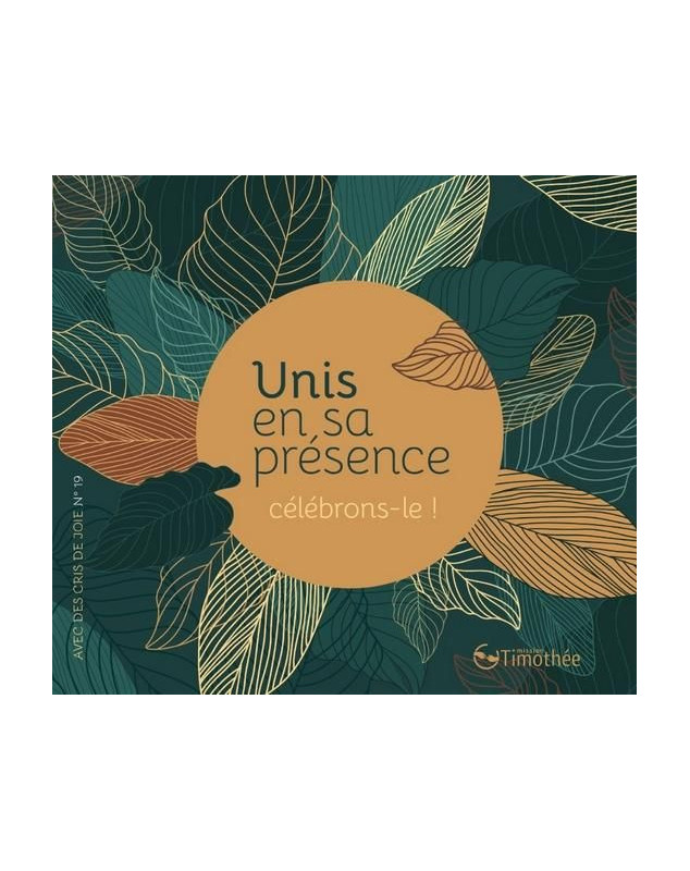 CD Avec des cris de joie 19 : Unis en sa présence