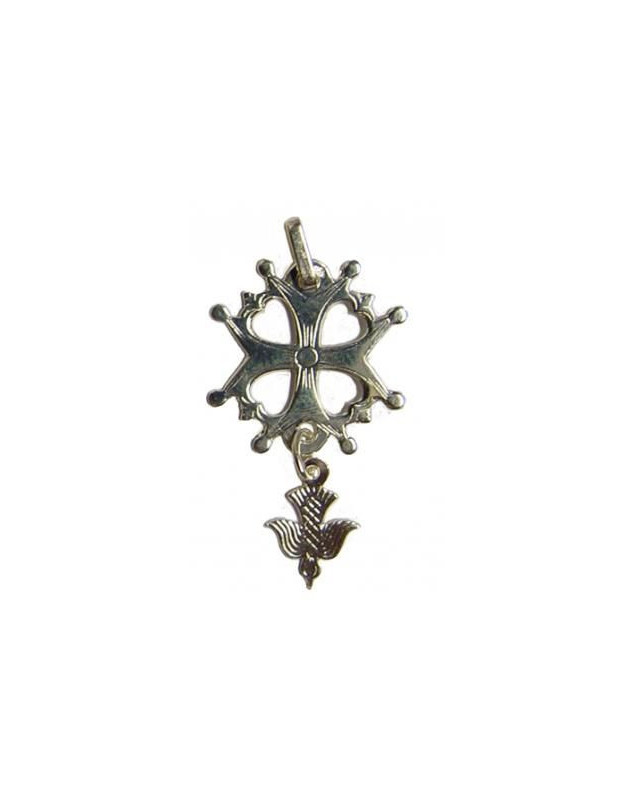 Croix huguenote argent