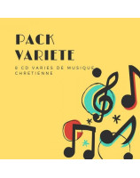 Pack de huit CD de variétés en promotion