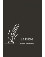 Bible Semeur 2015 Couverture textile semi-souple, bleue à carreaux, tranche blanche