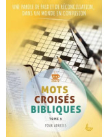 Mots croisés bibliques pour adultes Force 3-4 tome 5