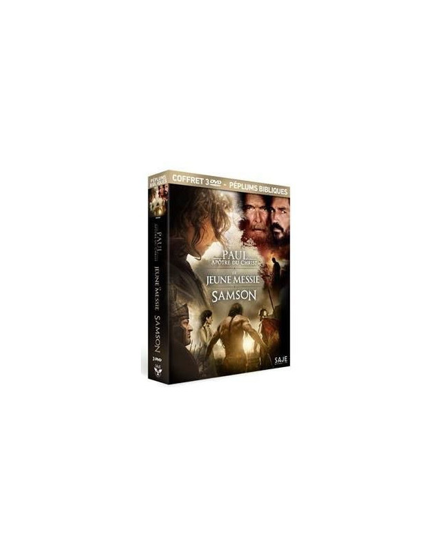 Dvd coffret 3 dvd- peplums bibliques