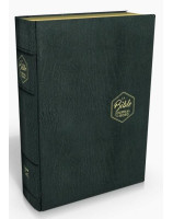 Bible Segond 21 Journal de bord, Couverture cuir véritable noir, souple, tranche or