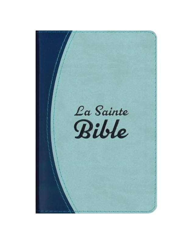 Bible Compacte Segond 1910  duotone bleu