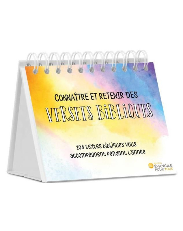 Connaître et retenir des versets bibliques