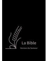 La Bible Version Semeur 2015 avec gros caractères Couverture semi-souple bleu