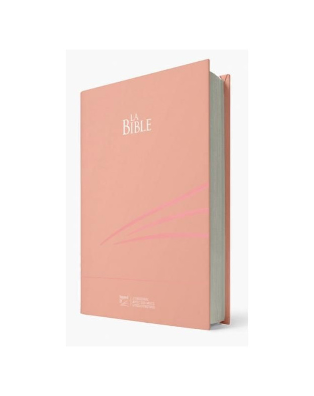 Bible Segond 21 couverture rigide Skivertex rose