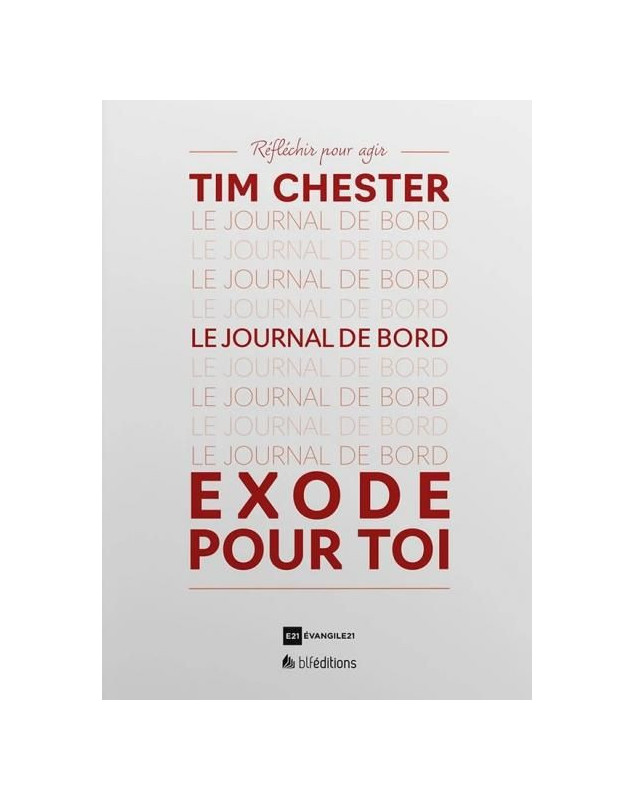 Exode pour toi - cahier Journal de bord