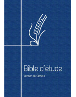 Bible d'étude Semeur souple bleu marine