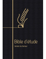 Bible d'étude Semeur souple noire